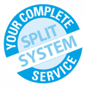your complete split system logo